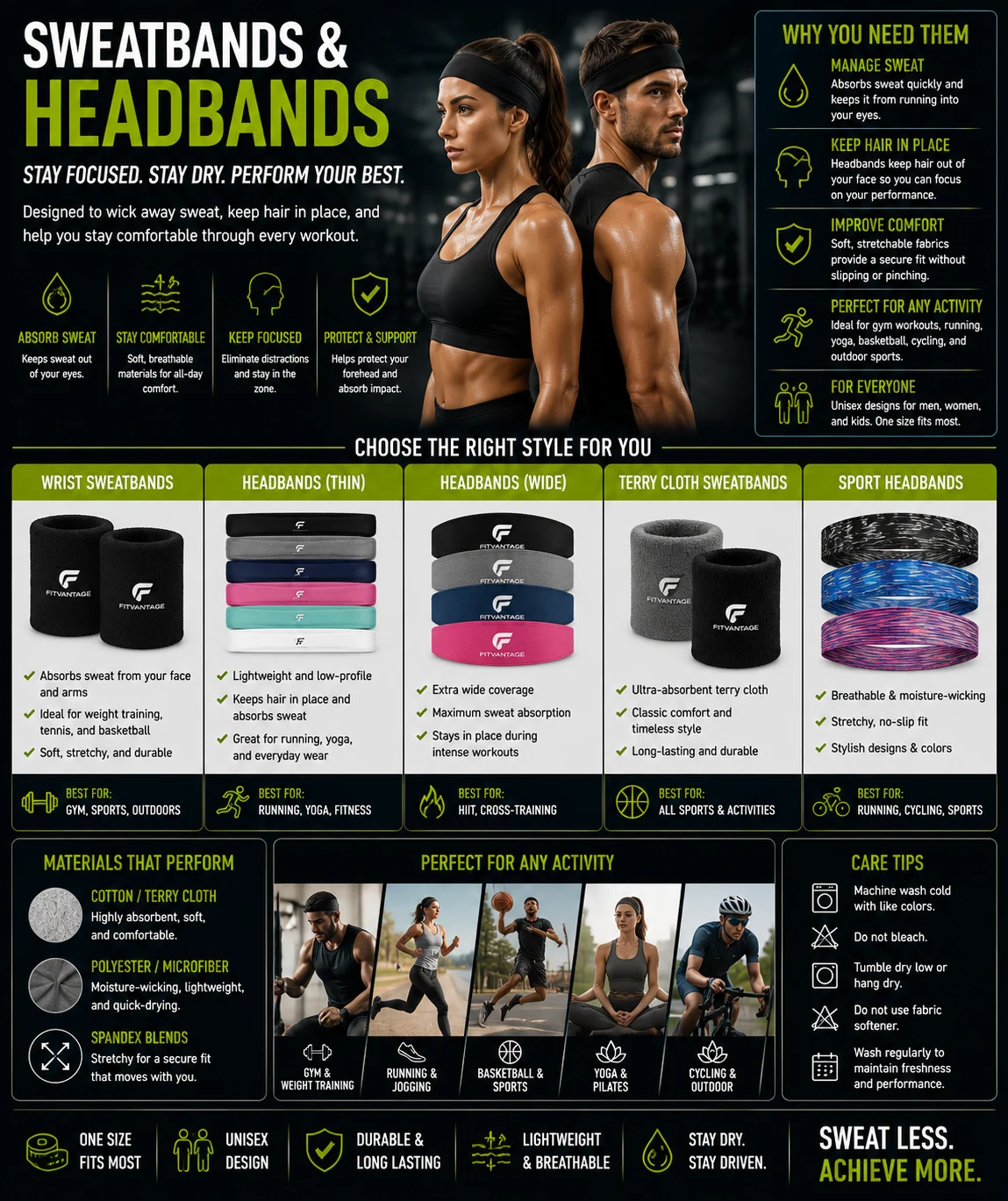 Sweatbands & Headbands