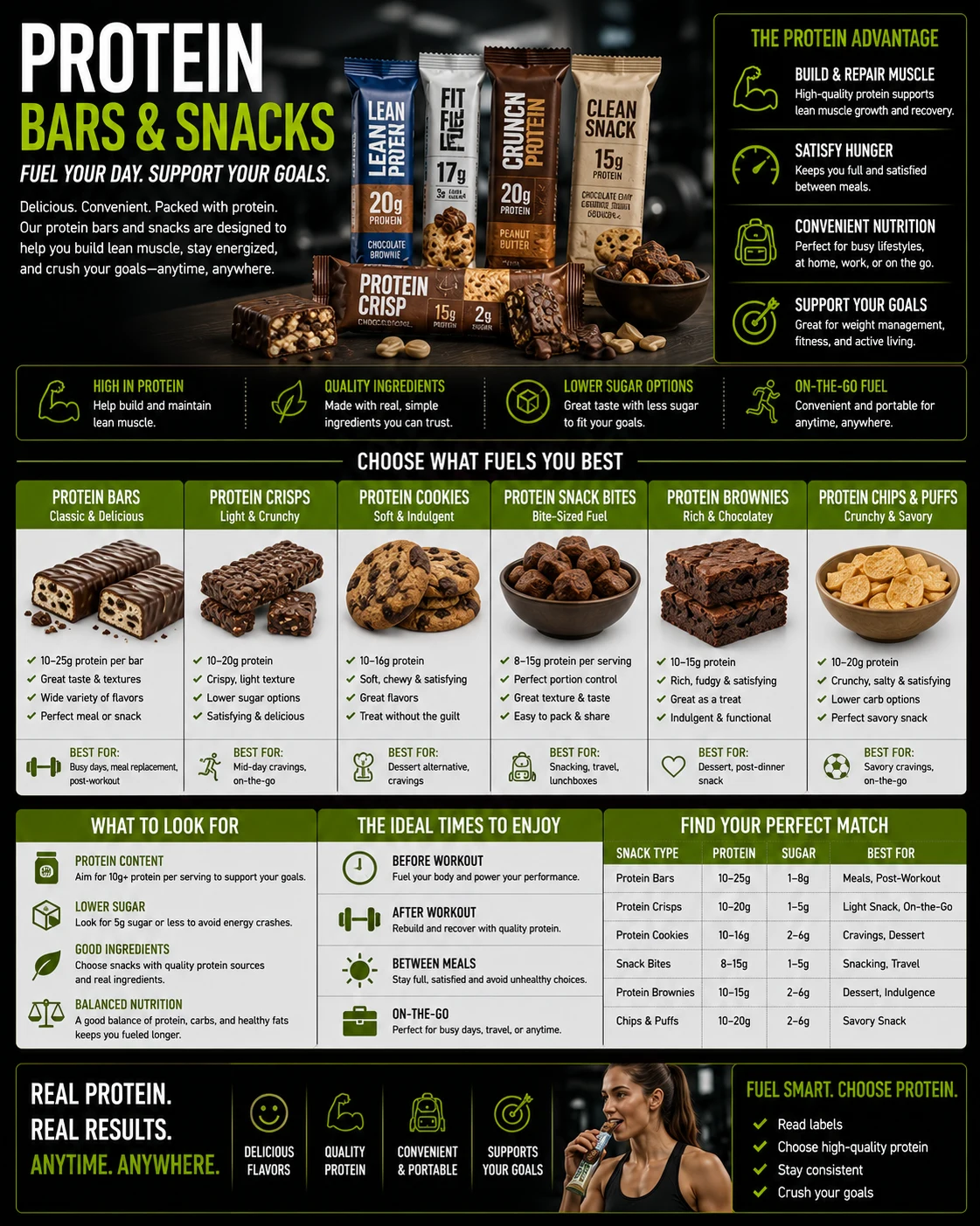 Protein Bars & Snacks